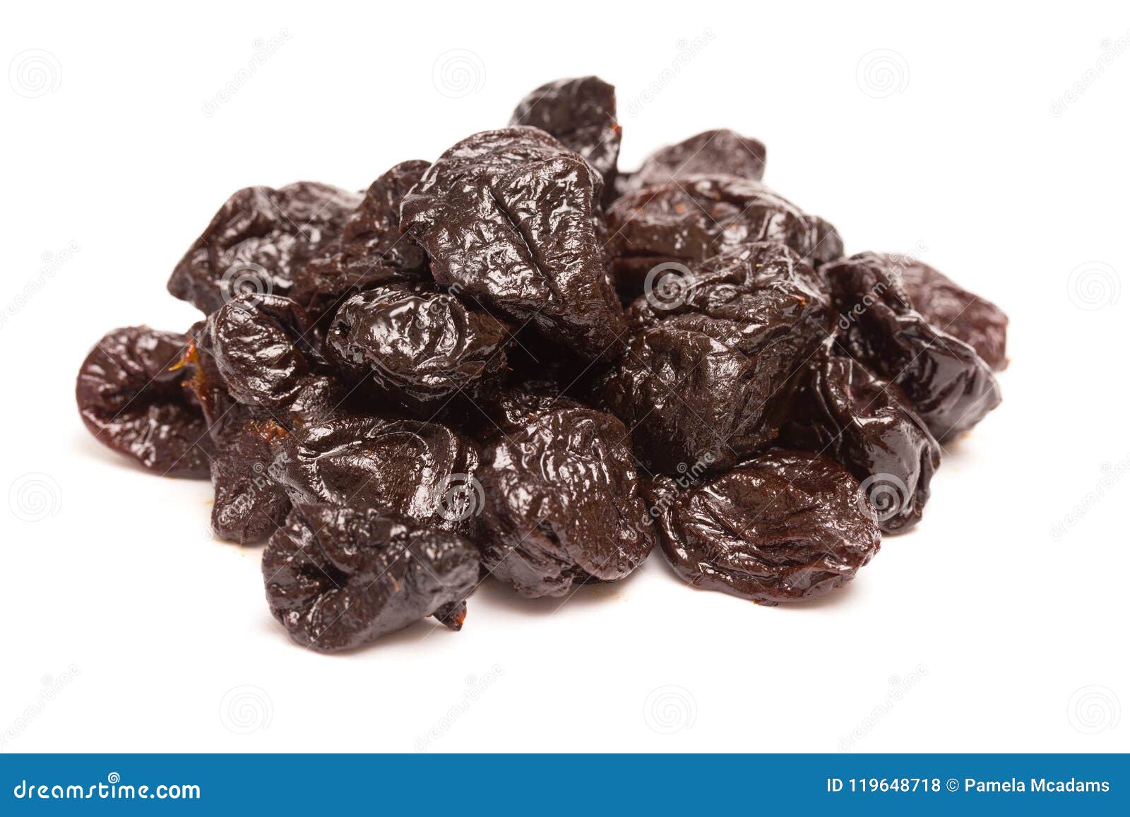 Dried Dark Prunes stock photo. Image of organic, heap 119648718