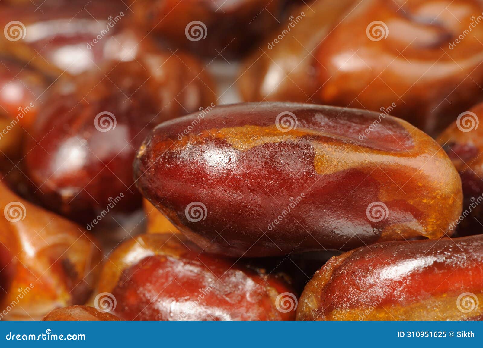 dried dates close-up as background