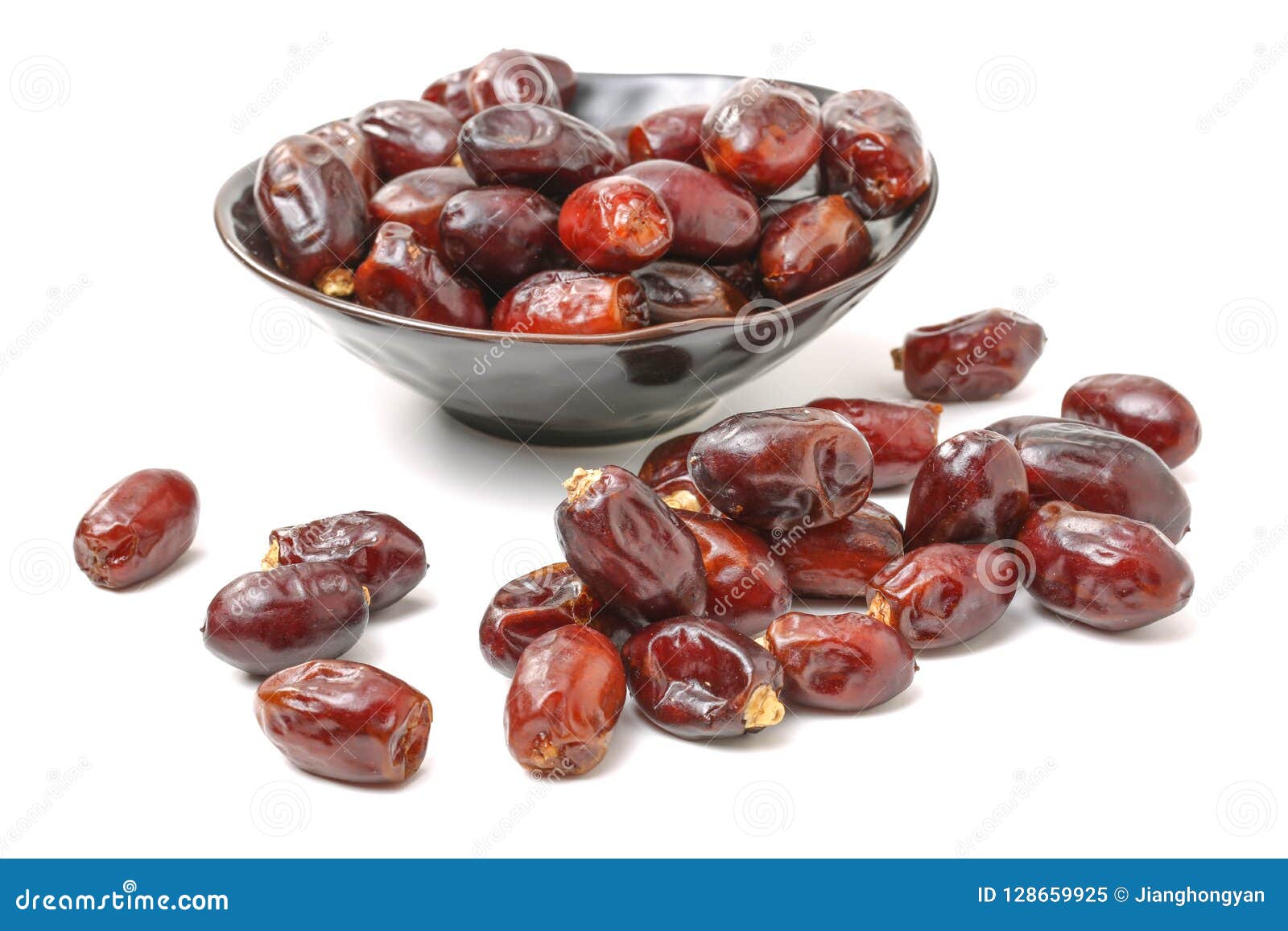Dried dates stock image. Image of meal, dried, candied 128659925