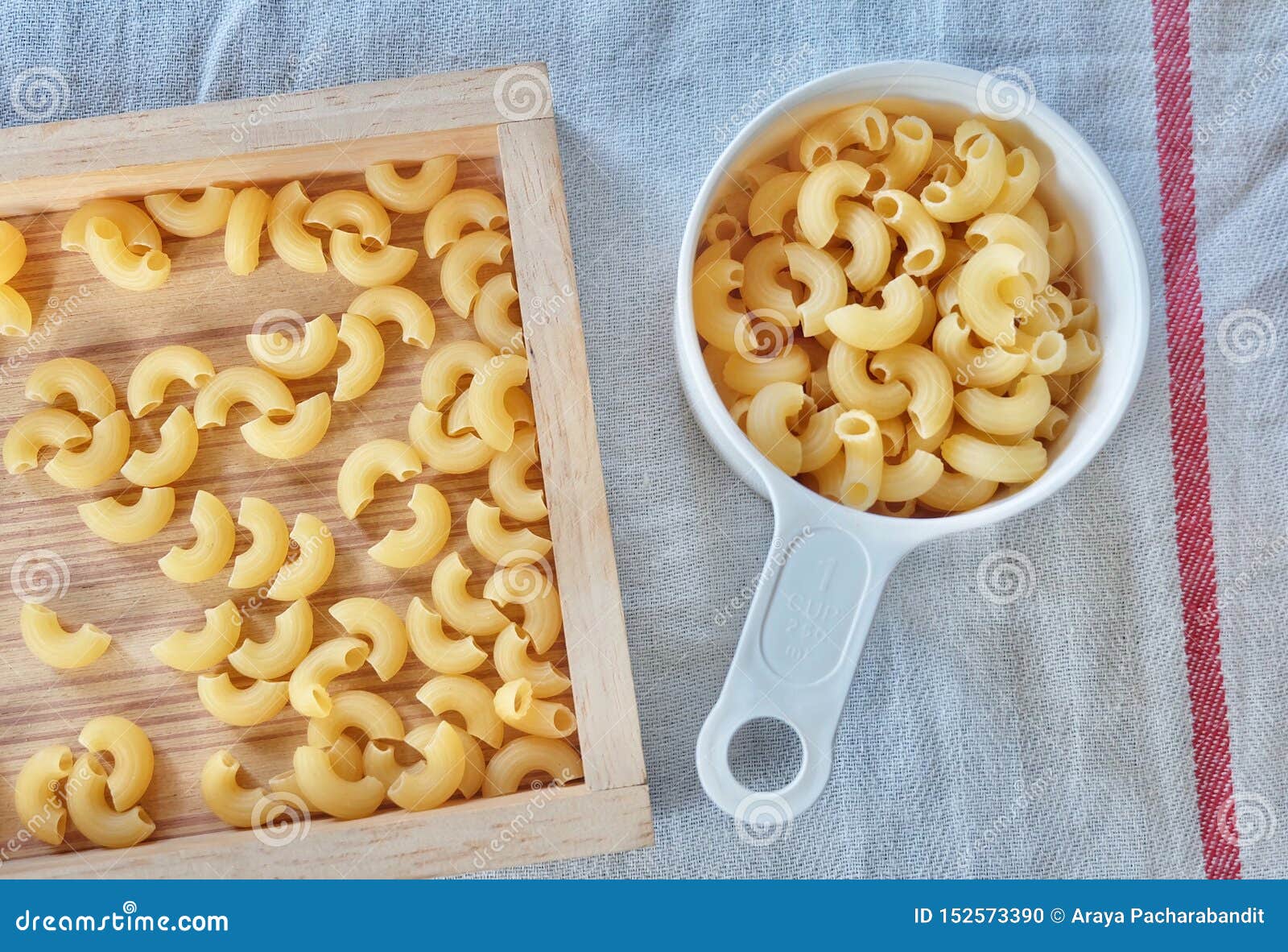 Dry Elbow Macaroni Pasta Stock Photo | CartoonDealer.com #1535388