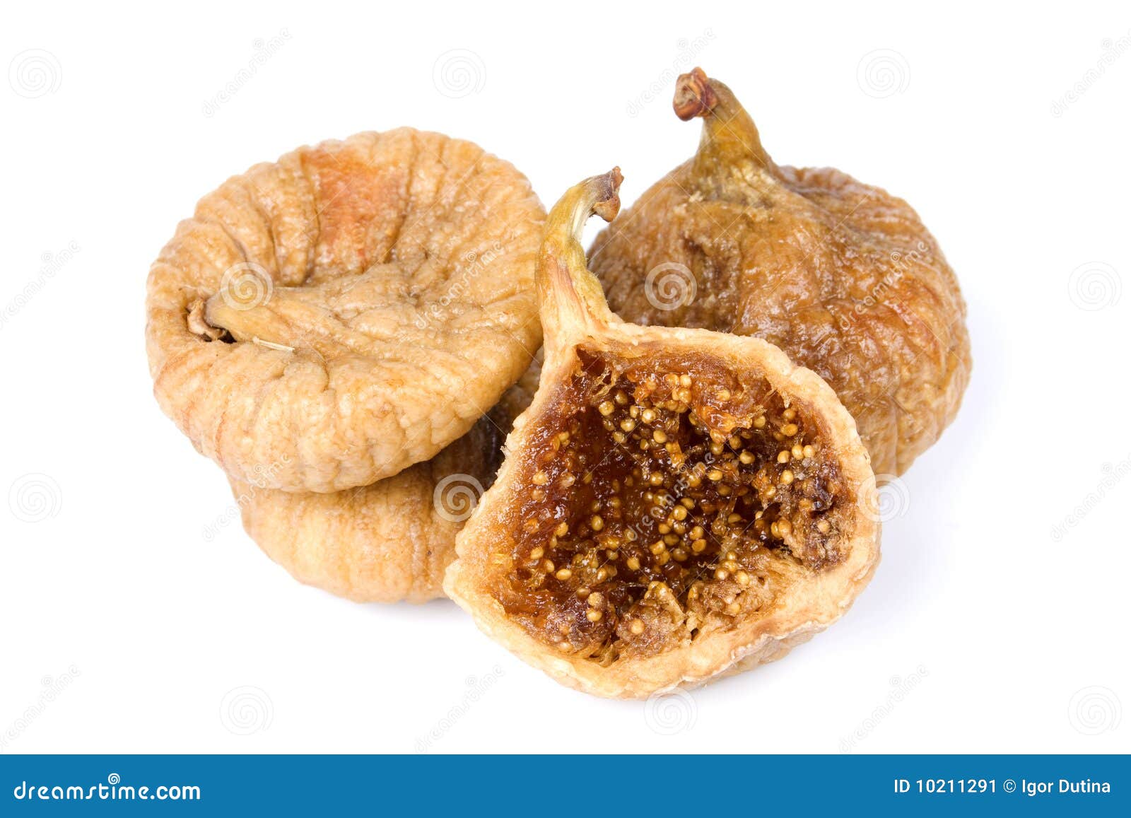 Dried Figs Isolated on White Stock Image Image of isolated, white