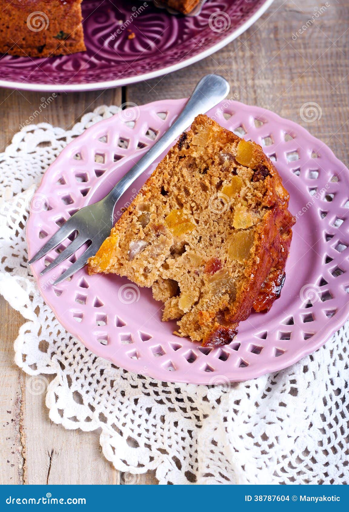 Dried fruit cake stock photo. Image of mixed, cake, apricot 38787604