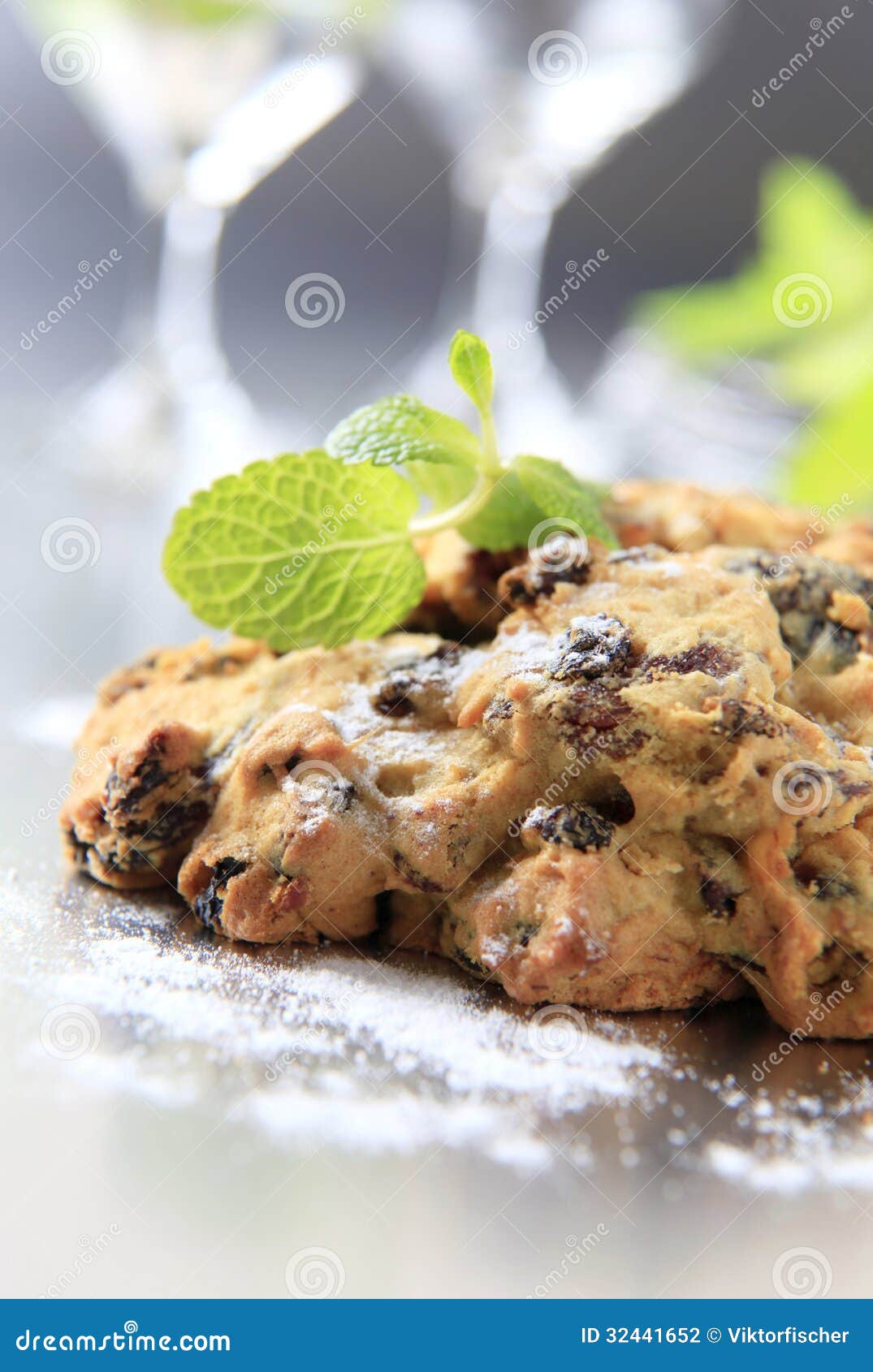 Dried fruit cookies stock photo. Image of dates, snack 32441652