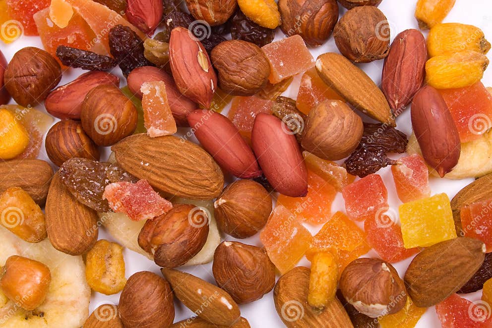 Dried fruit and nuts stock image. Image of ingredient 10678737