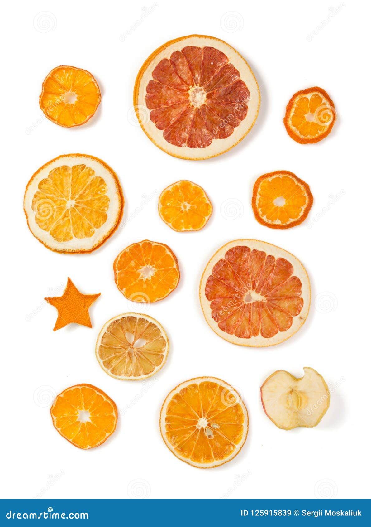 Dried Fruit on White Background Stock Image Image of ripe, natural