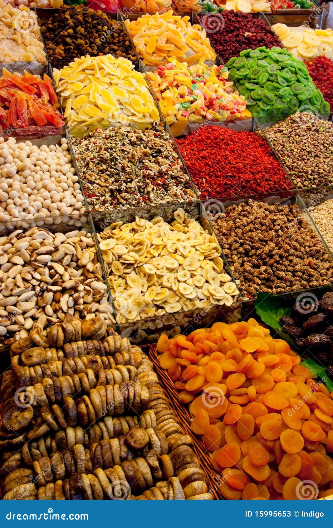 Dried fruits stock image. Image of fruits, peanuts, tasty 15995653
