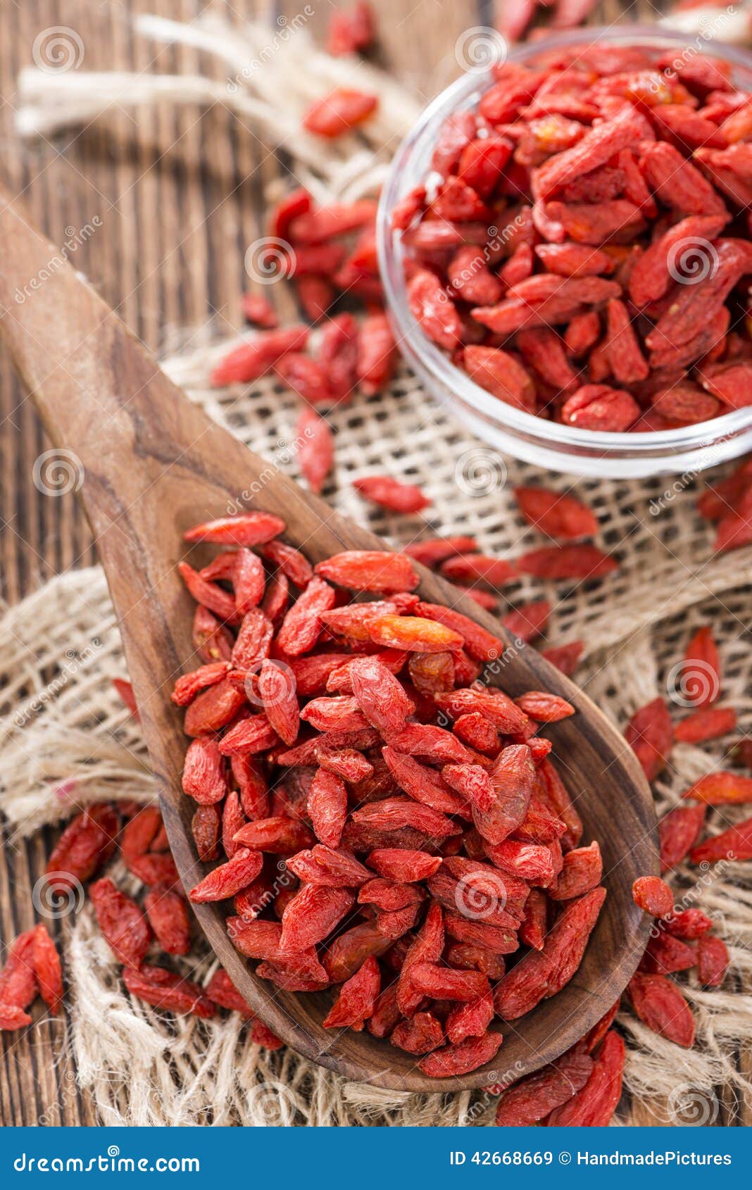 Dried Goji Berries stock image. Image of medicine, goji 42668669