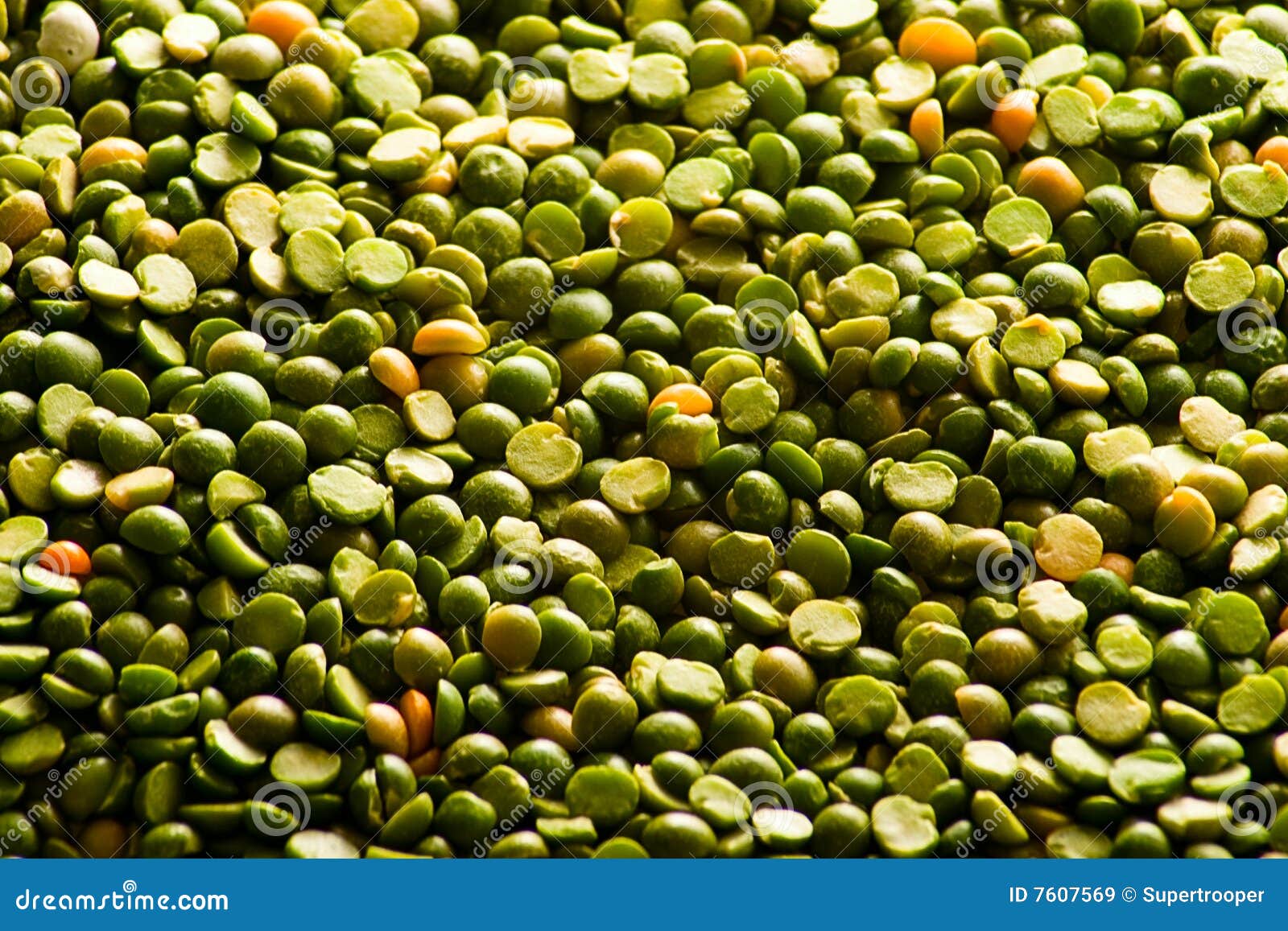 Dried green peas stock image. Image of vegetarian, split 7607569