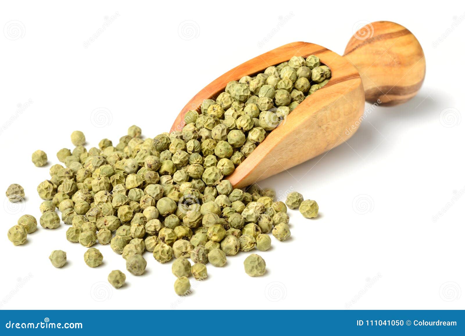 Dried Green Peppercorns Isolated on White Stock Photo Image of