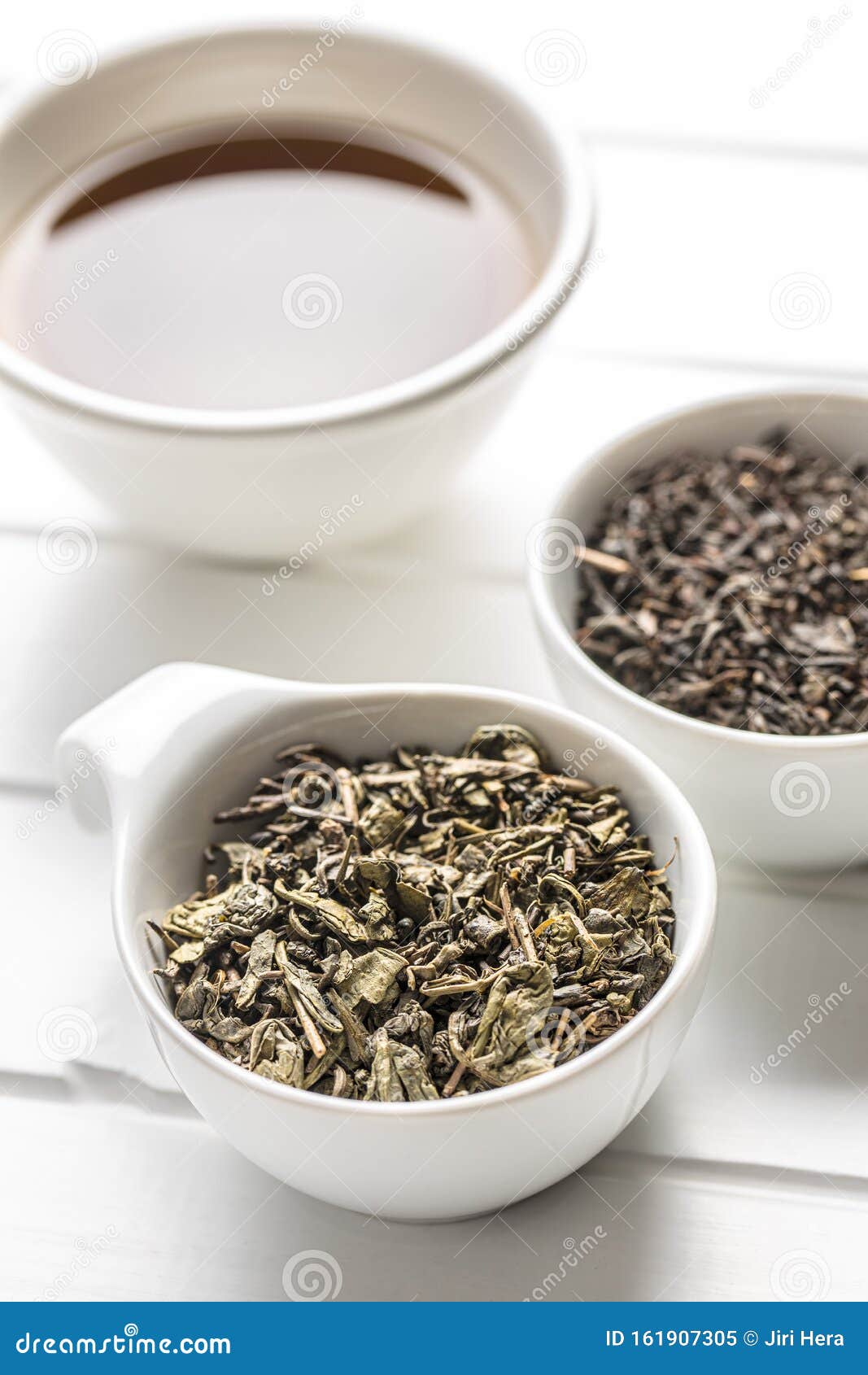 Dried green tea leaves stock image. Image of antioxidant 161907305