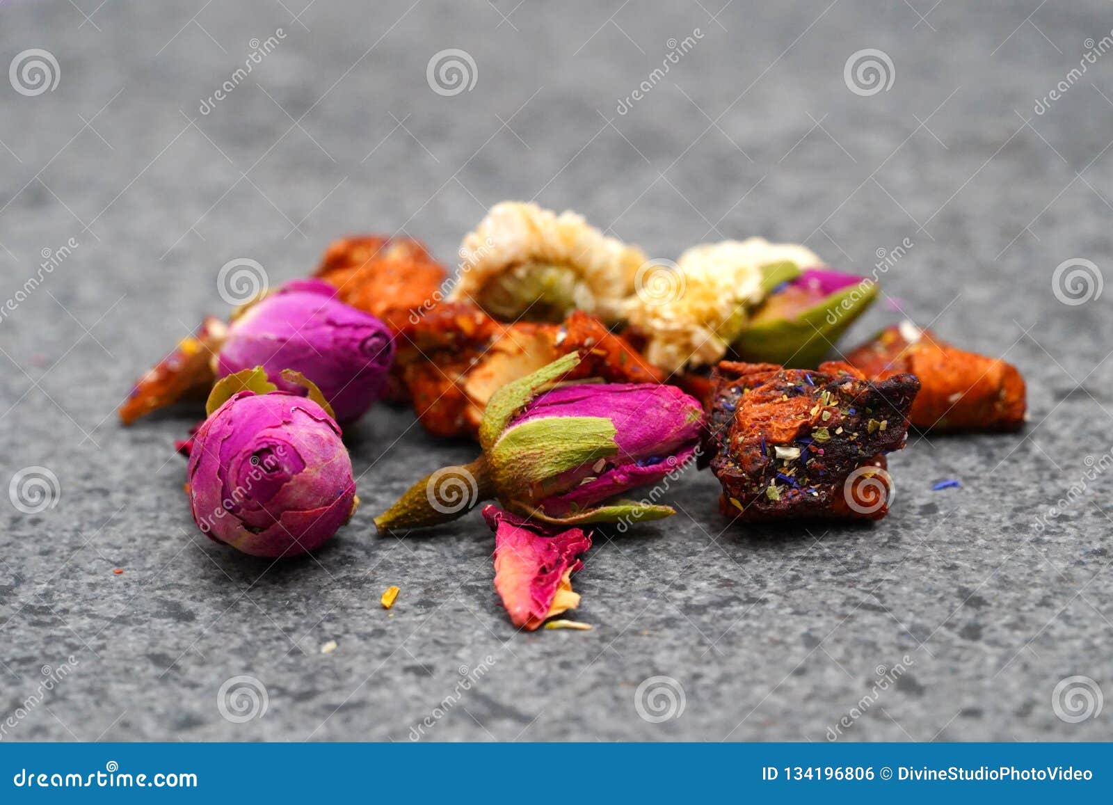 Dried Herbs and Flowers for Tea Stock Photo Image of liquid, head