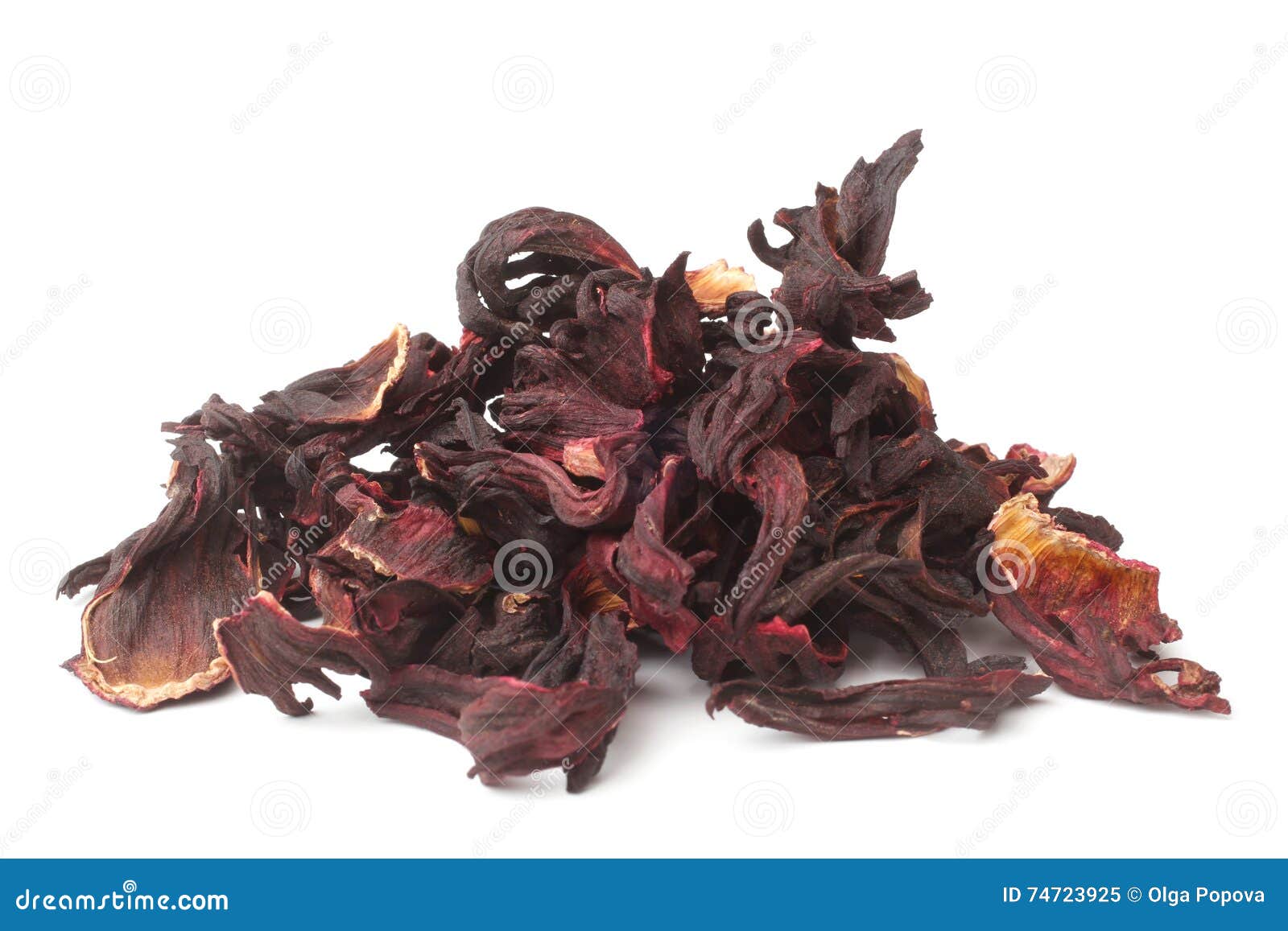 Dried hibiscus calyces stock image. Image of hibiscus 74723925