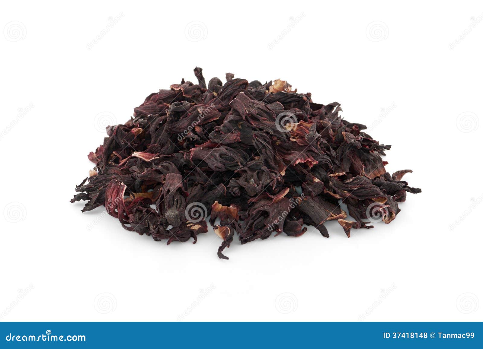 Dried Hibiscus Flower stock photo. Image of taste, herbal 37418148