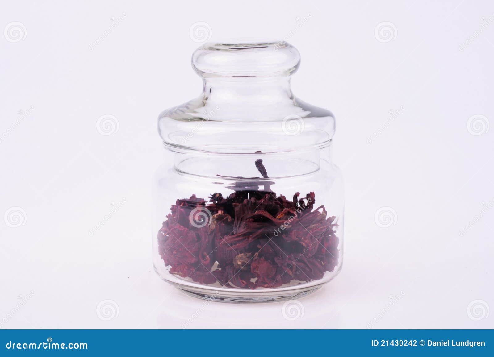 Dried Hibiscus Flowers stock photo. Image of food, color 21430242