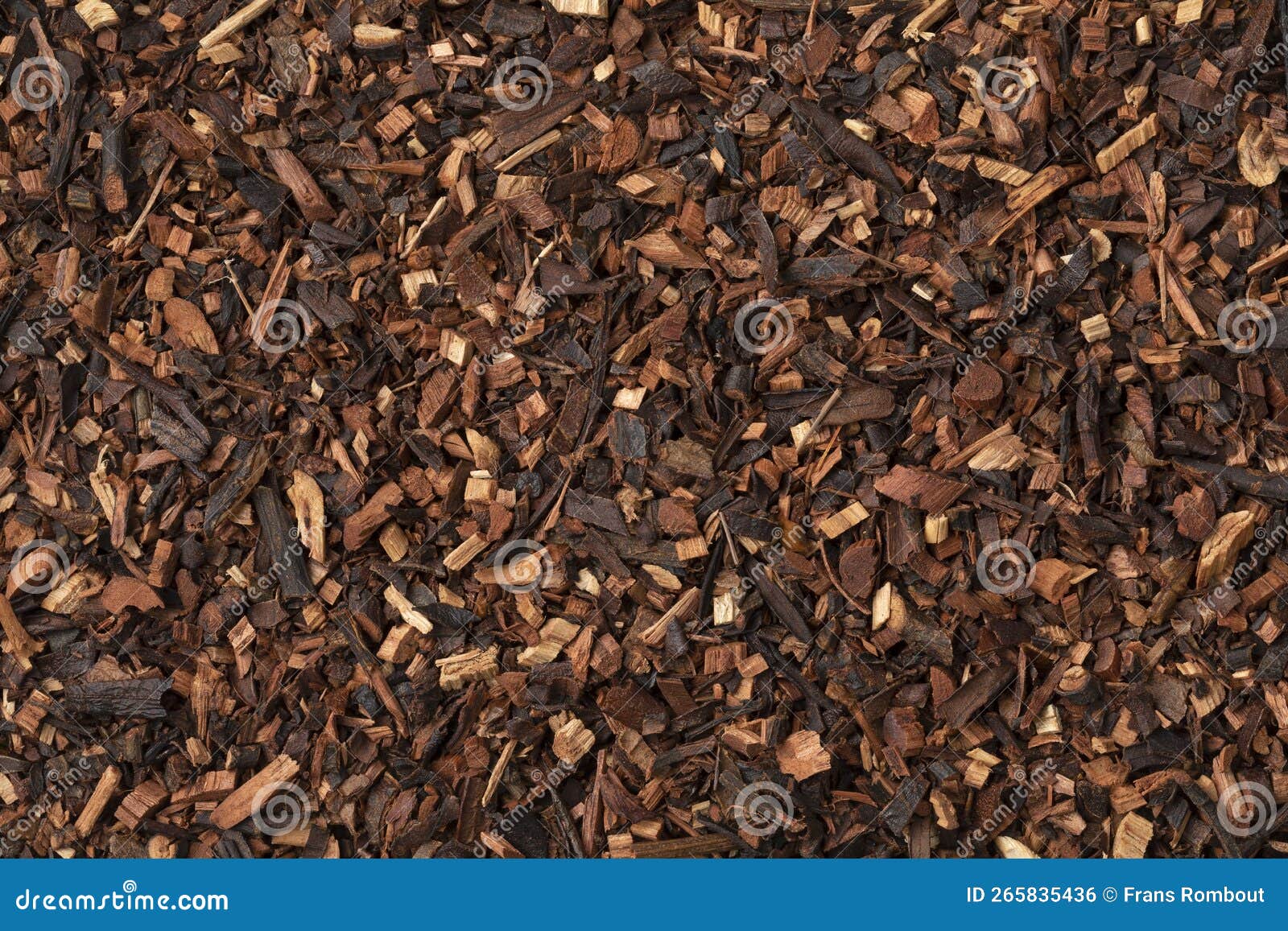 dried honeybush tea leaves from south africa close up full frame