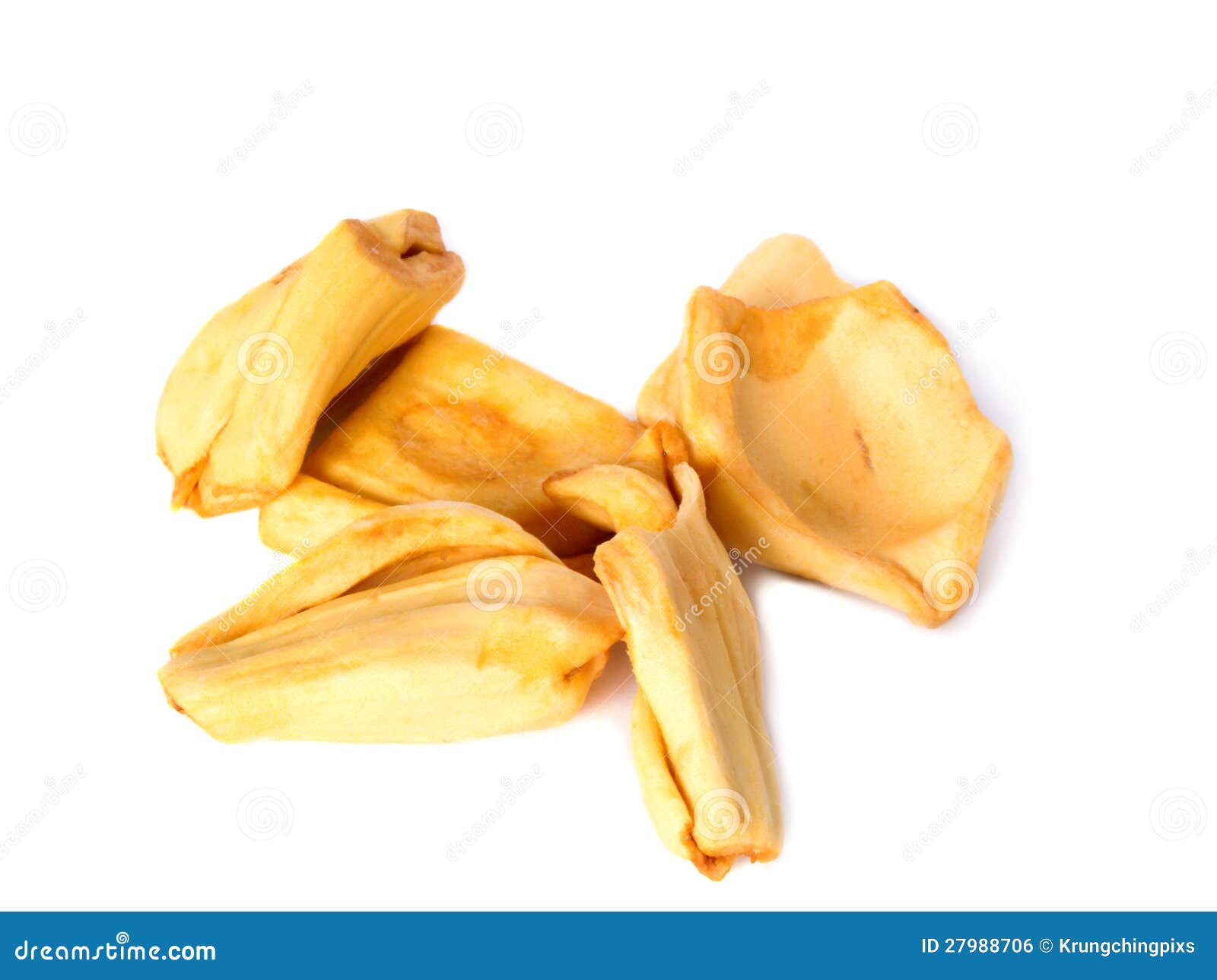 Dried Jackfruit Leaves Fall On Fresh Green Amorphophallus Paeoniifolius