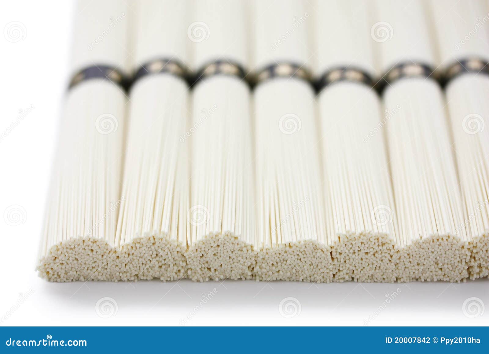 Dried Japanese Somen Noodles Stock Photo Image of diet, bundles 20007842