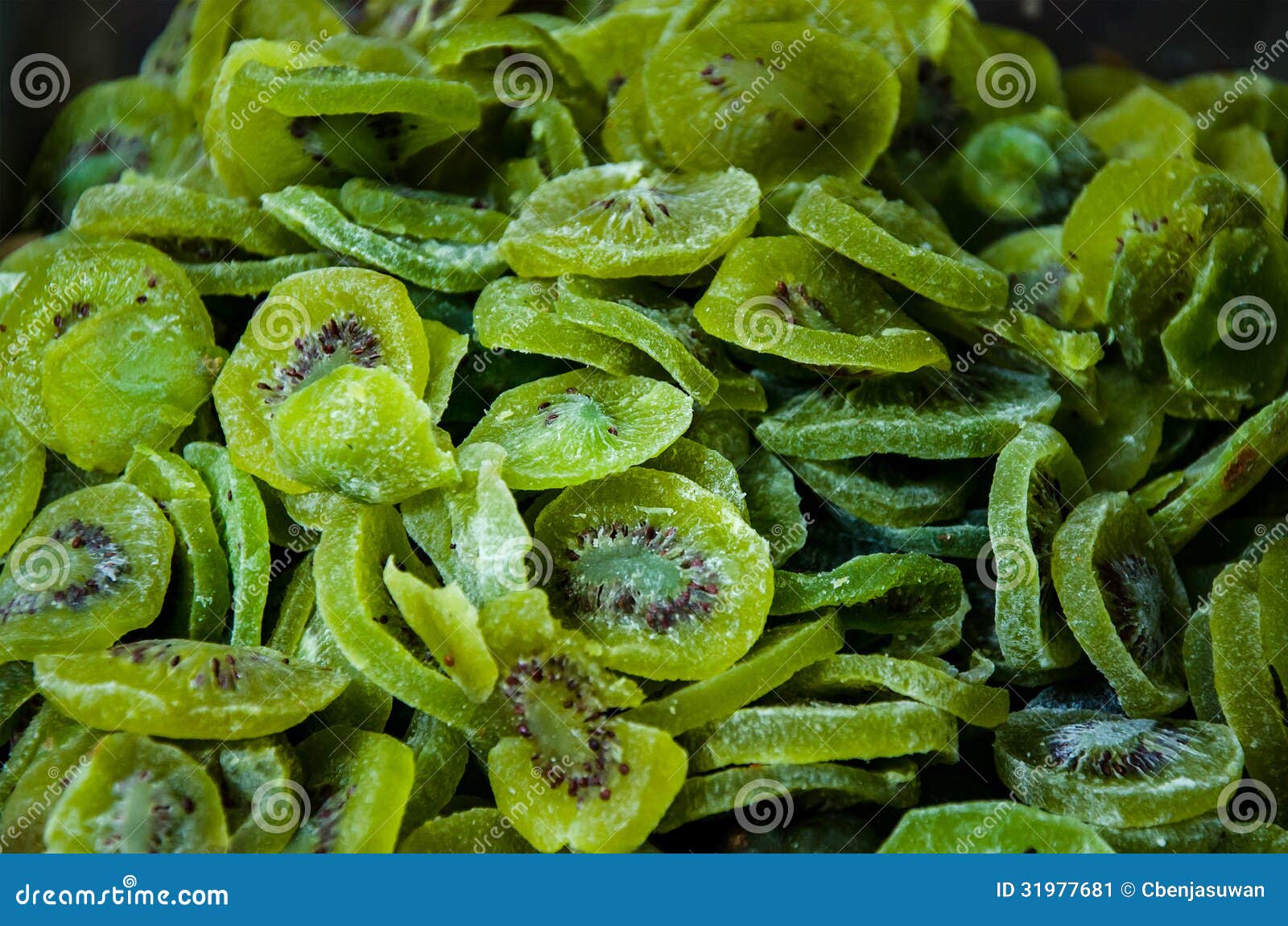 Dried kiwi candy fruit stock image. Image of dried, orange 31977681