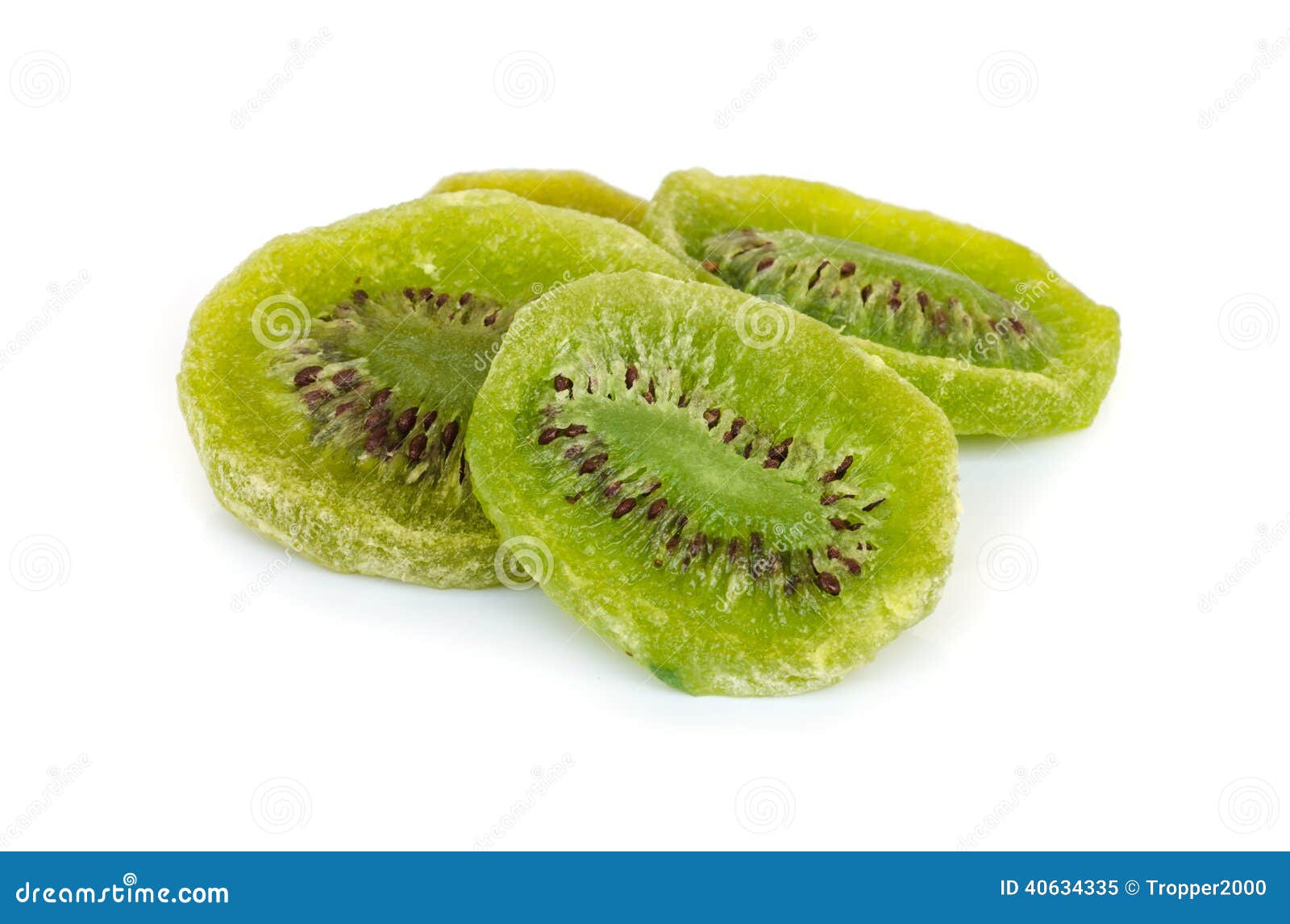 Dried Kiwi Fruit Sugar Coated Background Dried Kiwi RoyaltyFree Stock