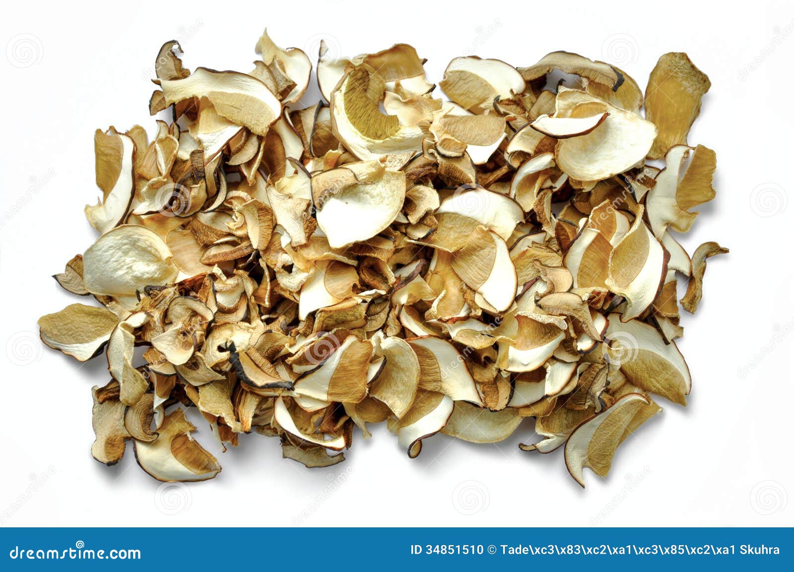 Dried mushrooms stock photo. Image of close, delicious 34851510