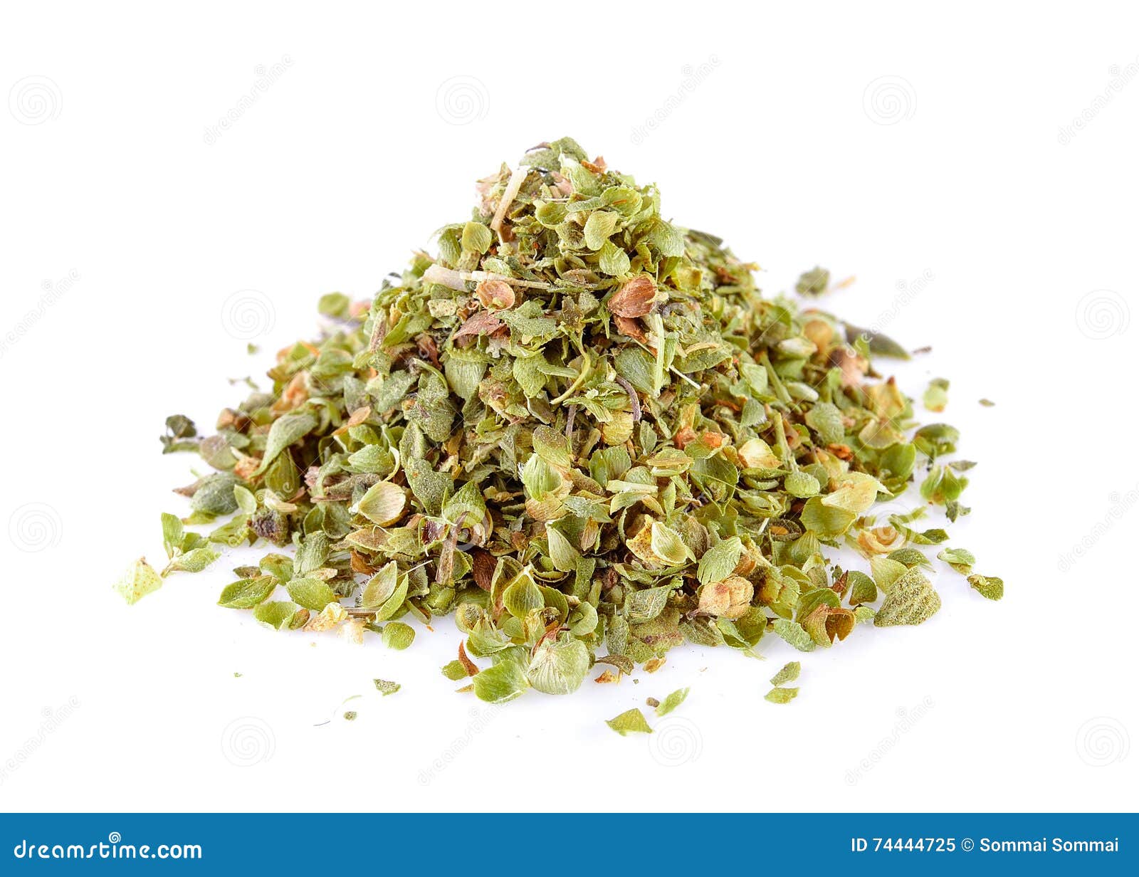 Dried Oregano stock image. Image of white, seasoning 74444725