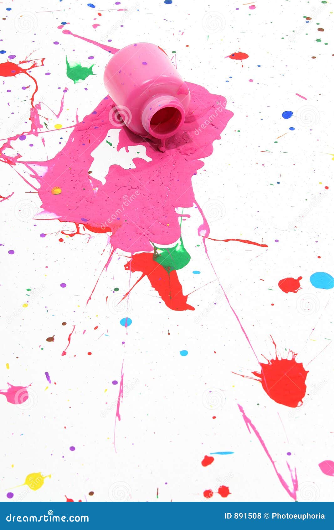 Dried Paint Spill stock photo. Image of dried, floor, crack 891508