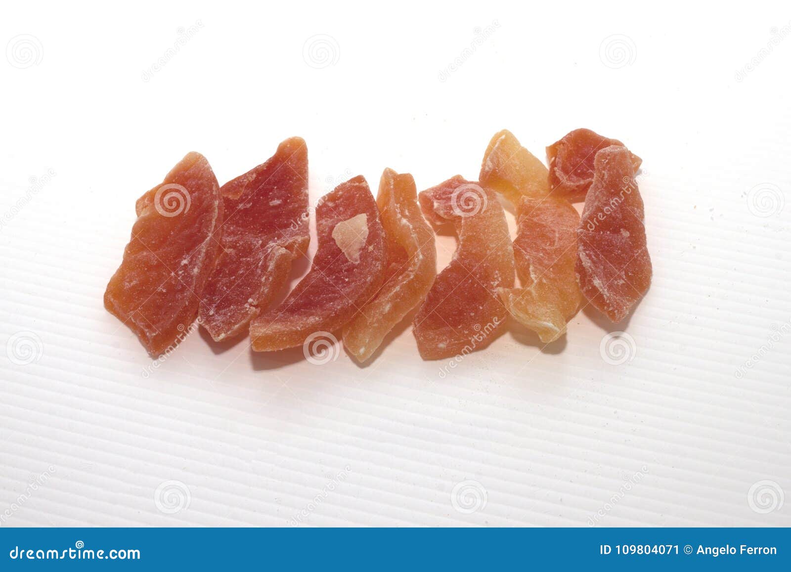 Dried dried papaya fruit stock image. Image of color 109804071