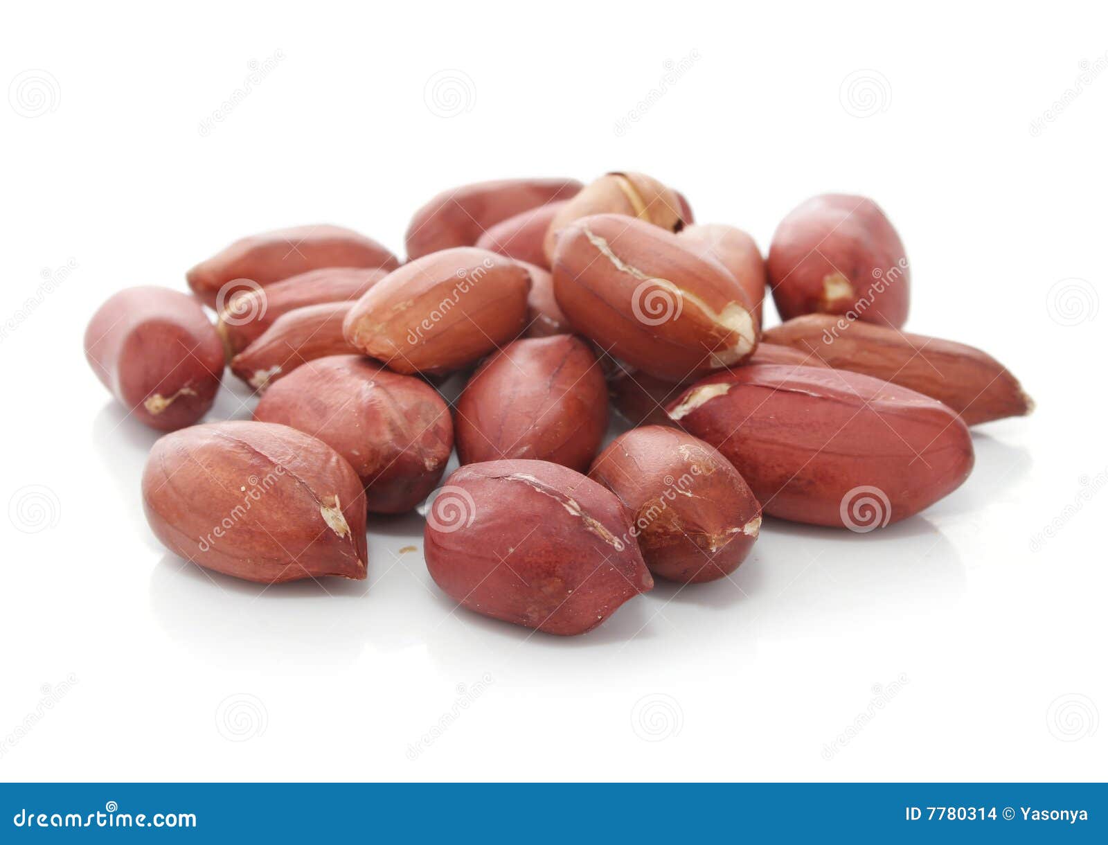 Dried Peanut Fruits Isolated Stock Photo Image of corn, harvest 7780314