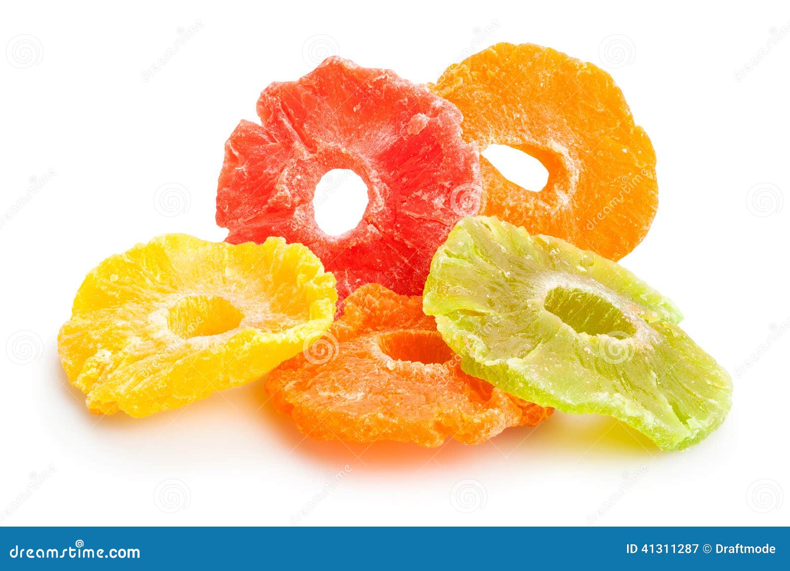 Dried pineapple stock image. Image of studio, objects 41311287