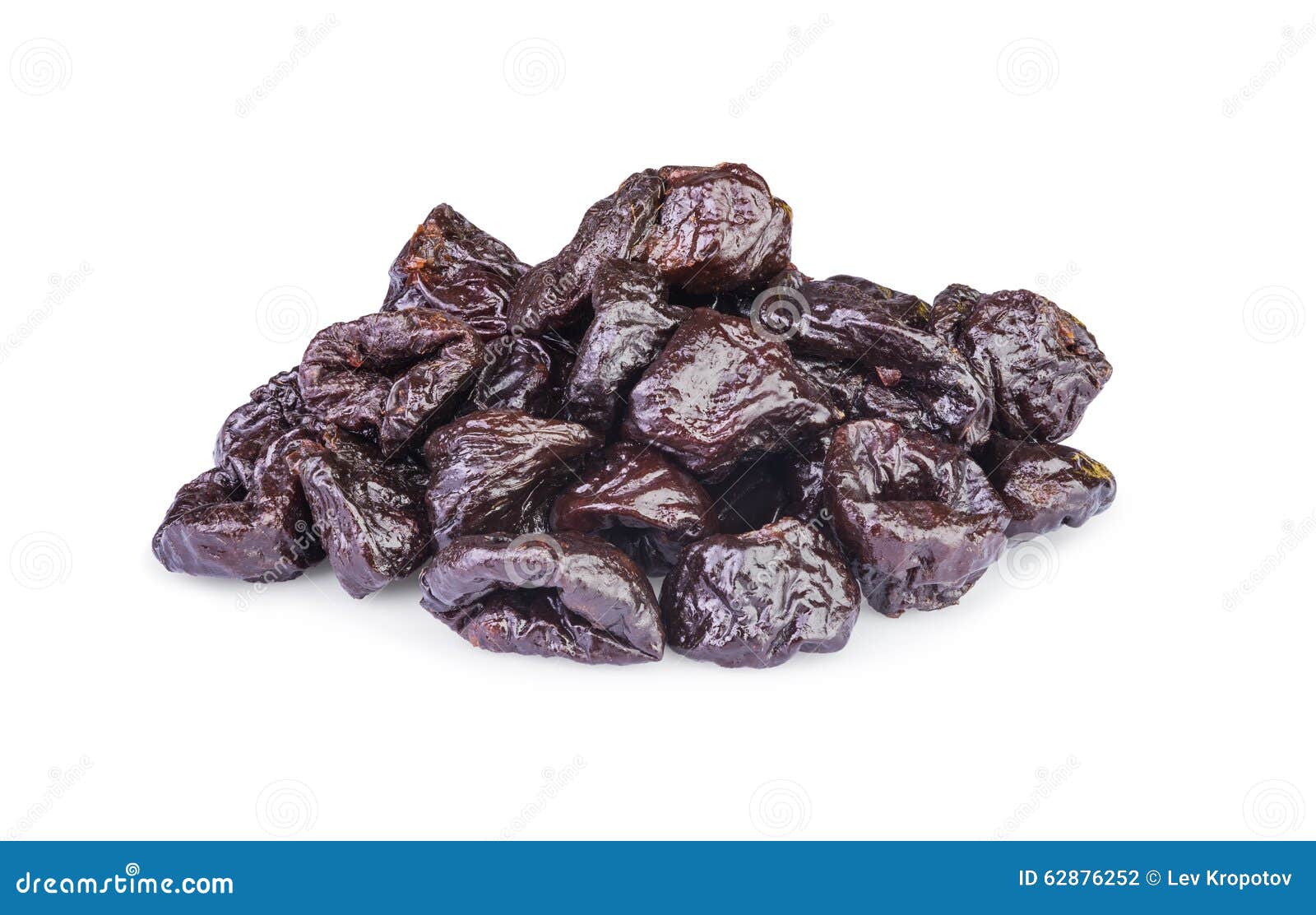 Dried pitted Prunes stock photo. Image of closeup, healthy 62876252