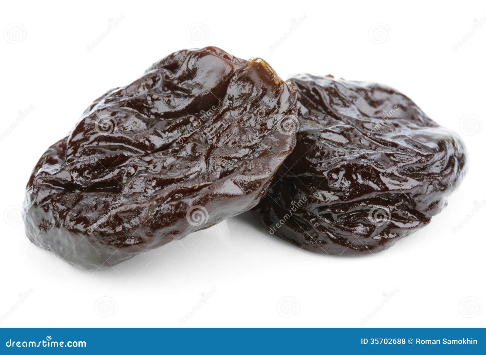 Dried Plum Fruits Prunes On White Stock Photo Image of gourmet