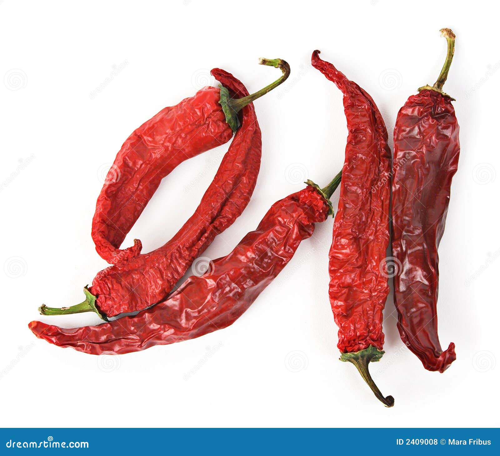 Dried Red Hot Chili Peppers Stock Photo Image of pepper, cook 2409008