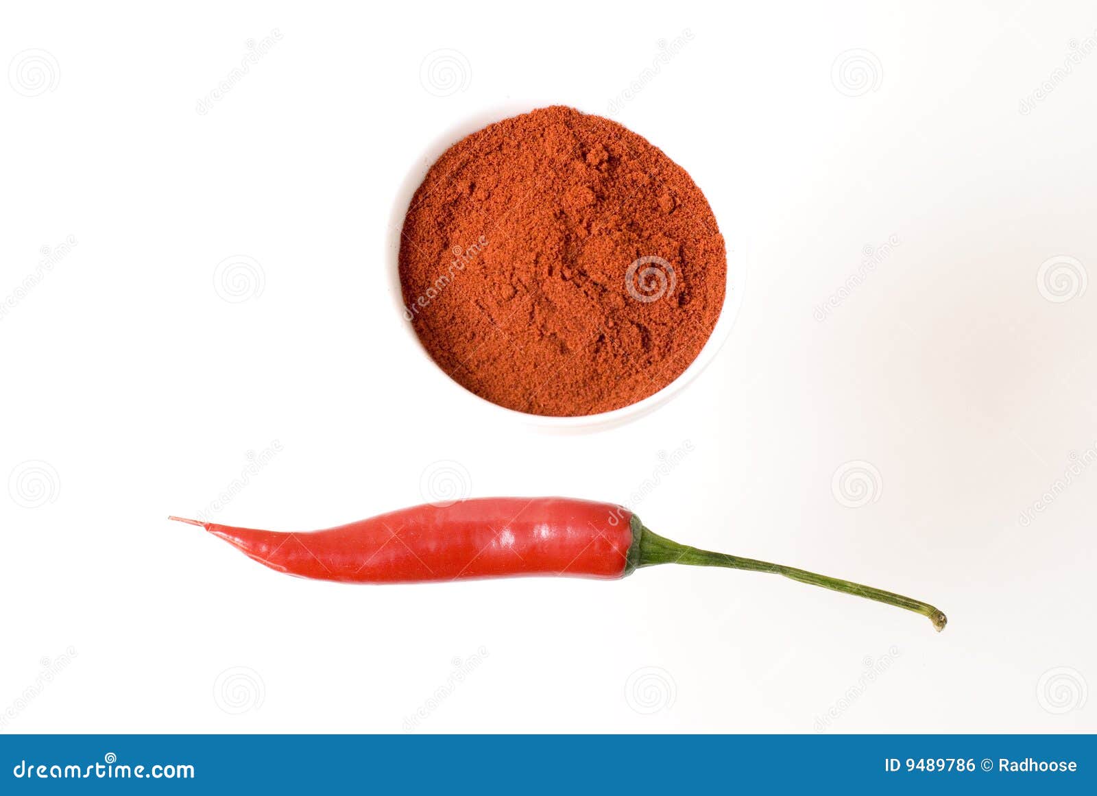 Dried red paprika stock photo. Image of ingredients, spice 9489786