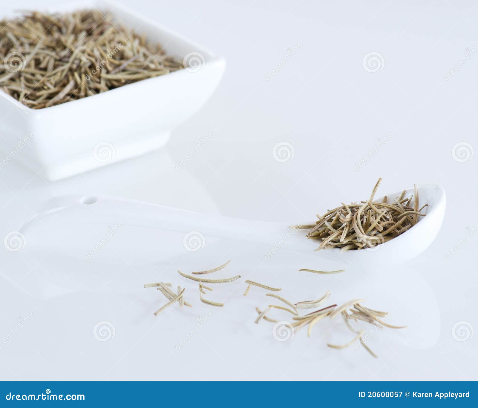 Dried Rosemary stock image. Image of white, preserved 20600057