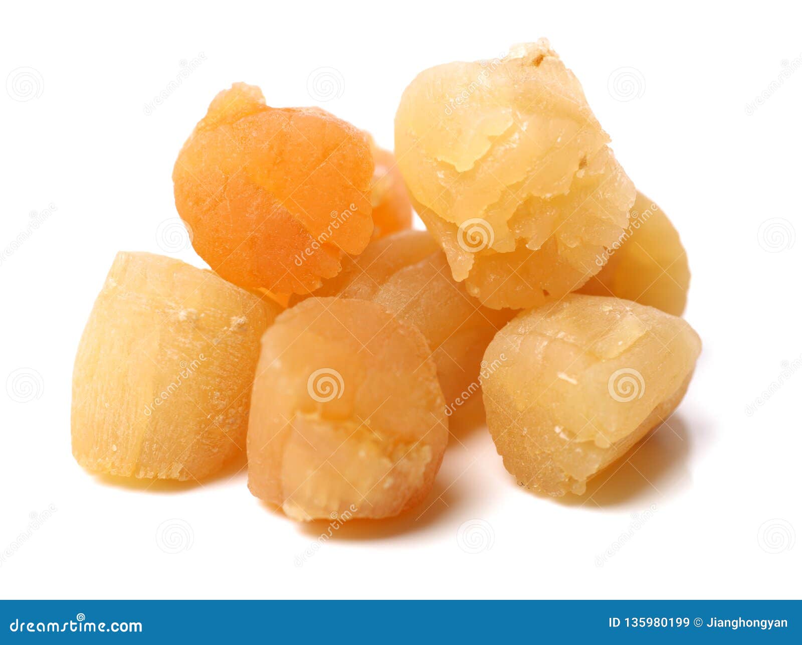 Dried scallop stock image. Image of medical, edible 135980199