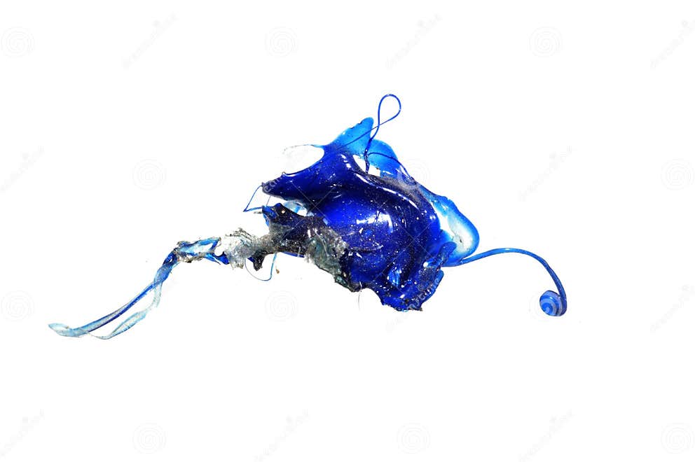 Dried Silicone Isolated on White Background Stock Photo Image of