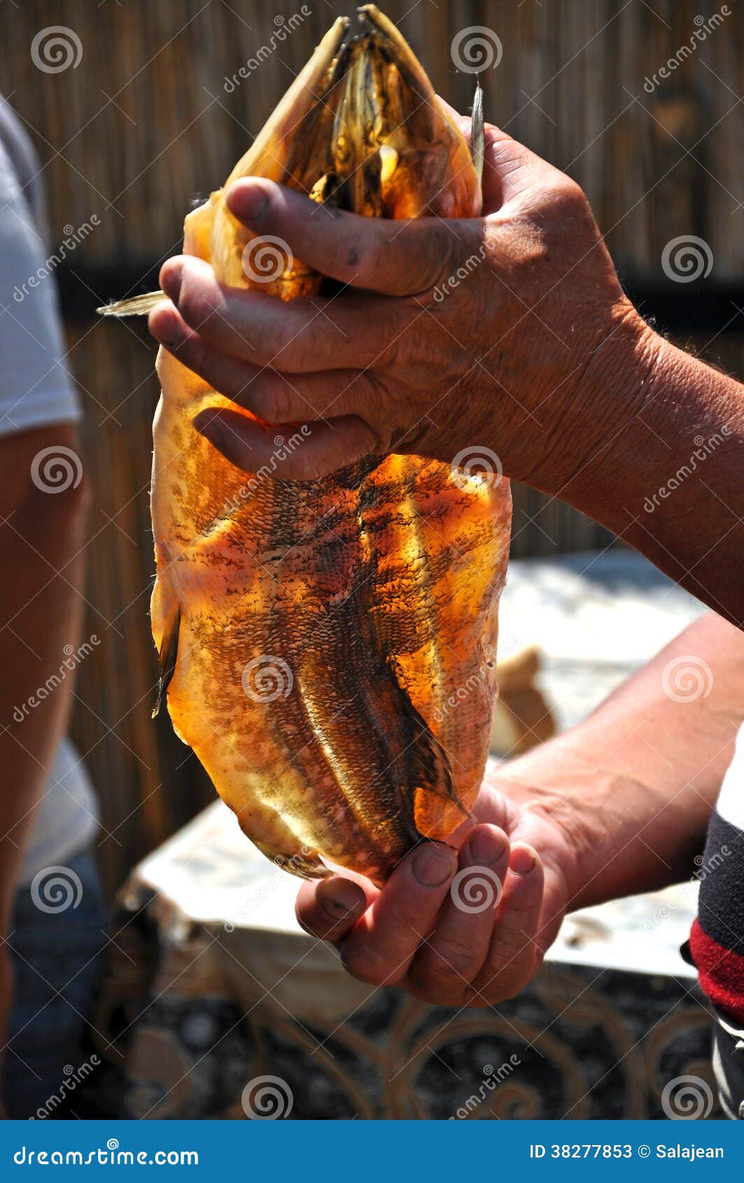 Dried and smoked fish stock image. Image of food, healthy 38277853