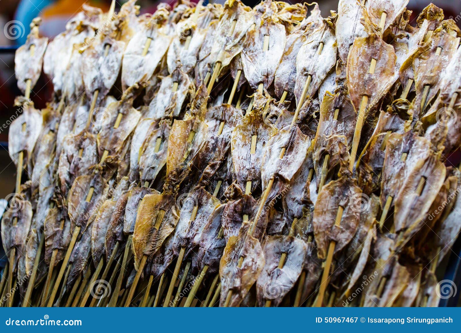 Dried squids stock image. Image of tentacle, thailand 50967467