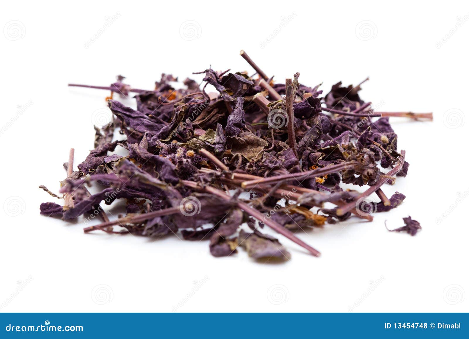 Dried sweet basil stock photo. Image of food, cuisine 13454748