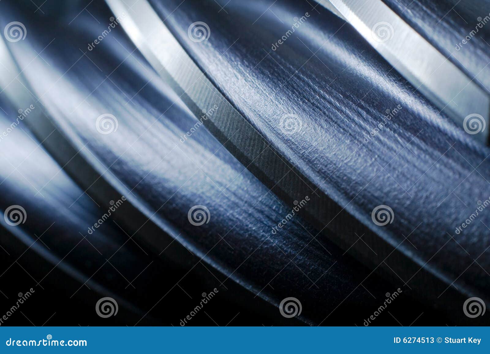 drill bit blades abstract