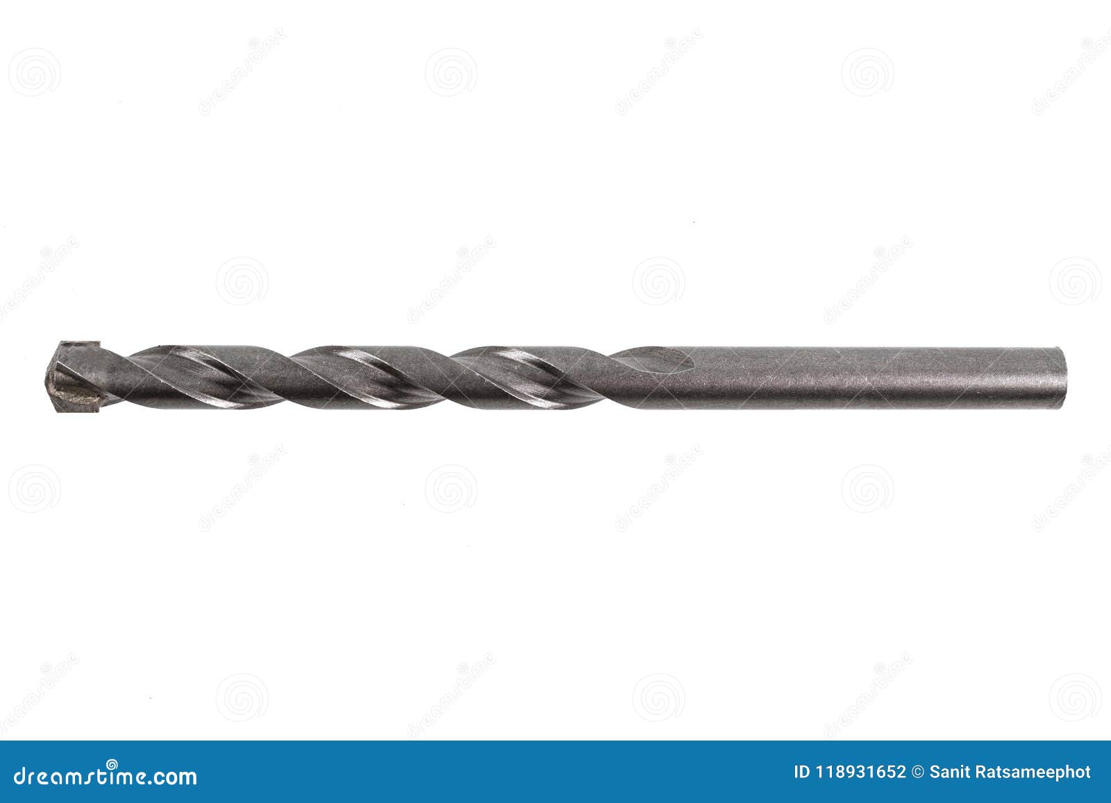 Drill Bits for Drilling Cement or Mortar Work. Stock Photo Image of