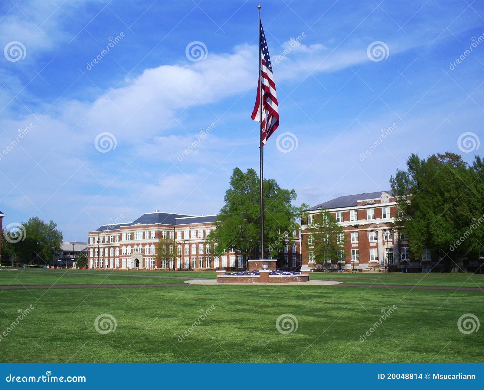 Drill Field at Mississippi State University Stock Photo Image of