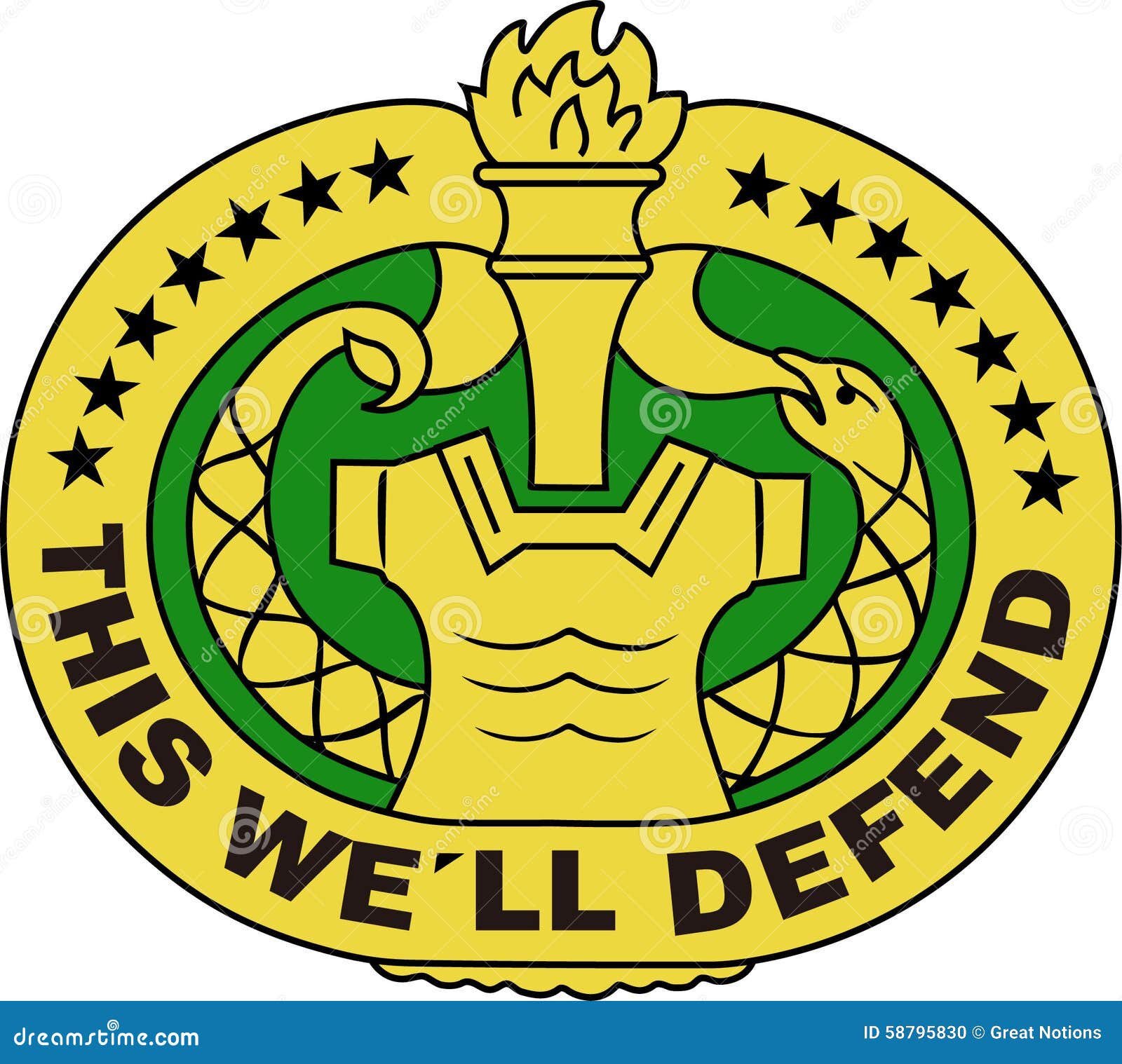 Drill Sergeant Filled Stock Illustration Image Of Sergeant 58795830