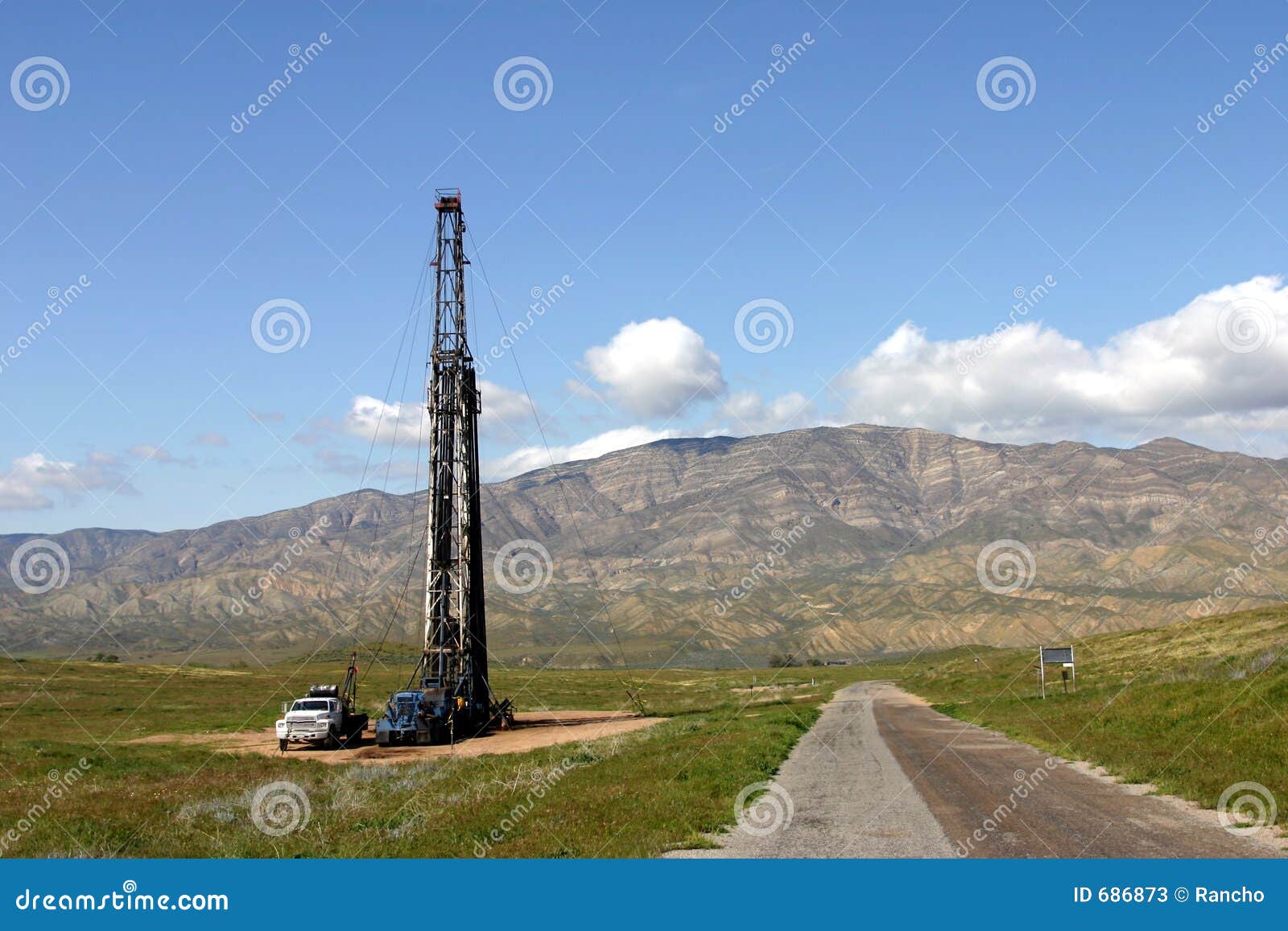 Drilling stock image. Image of california, prospecting 686873