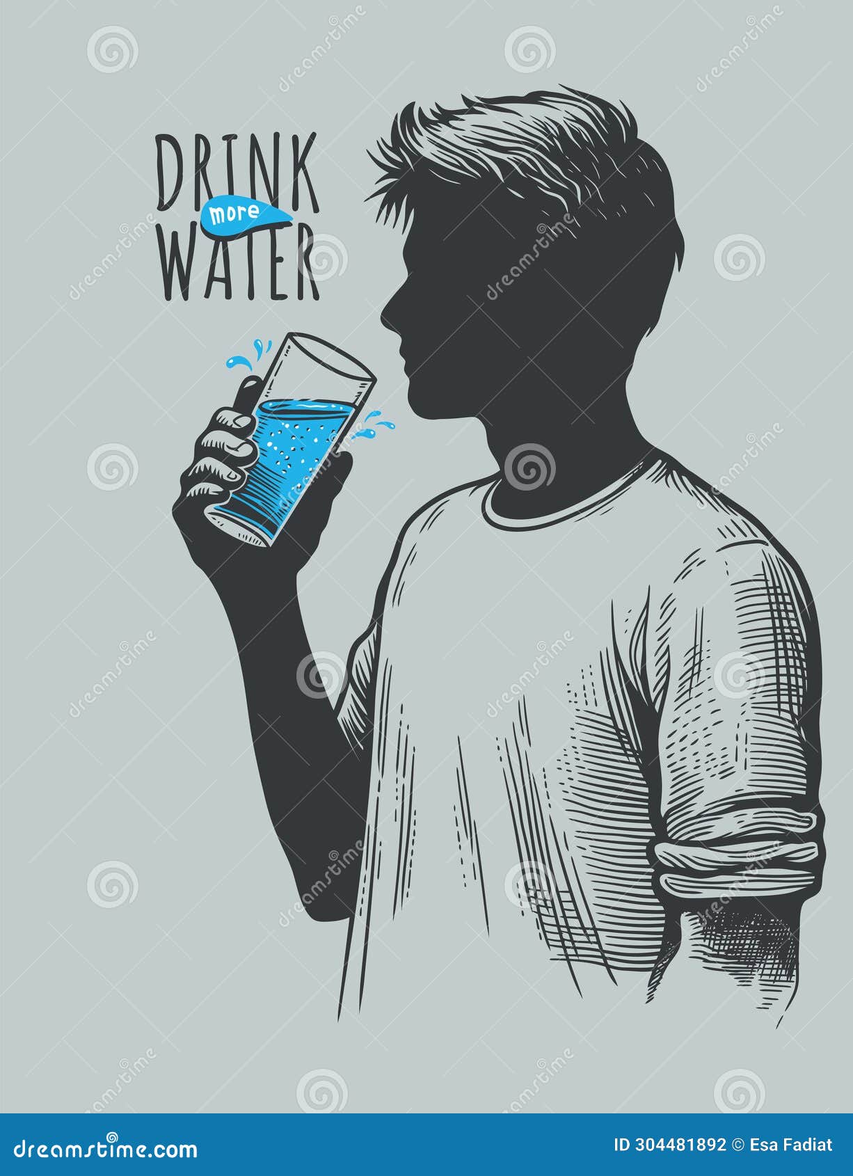 Black Drinking Man Water Stock Illustrations – 334 Black Drinking Man Water  Stock Illustrations, Vectors \u0026 Clipart - Dreamstime, image size:1226x1690