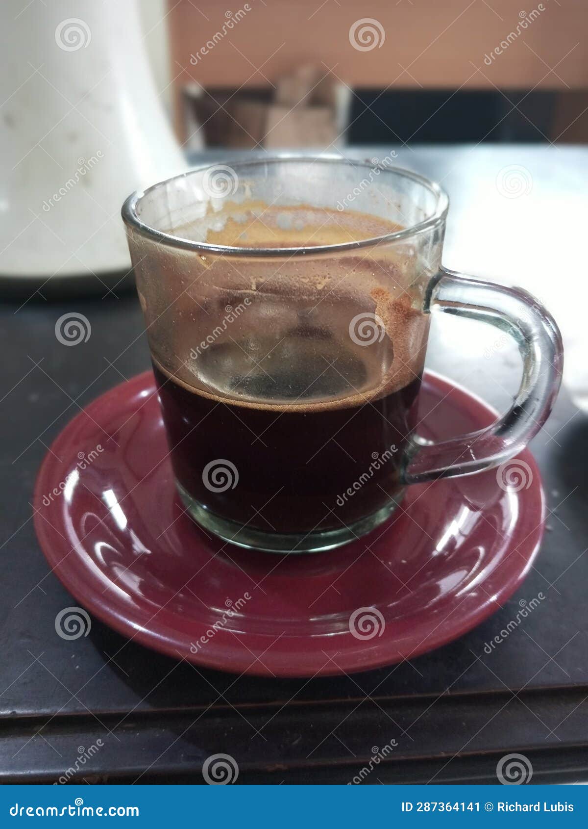 Drinking a Cup of Coffee Every Day Can Help US Healthier Stock Image Image of help