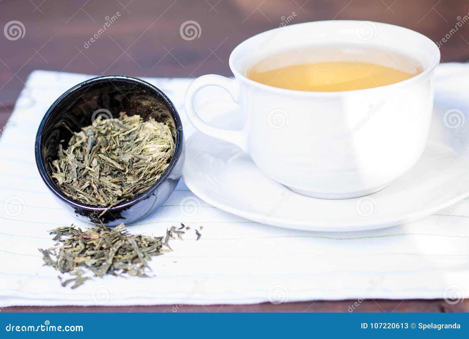 Drinking Green Tea in the Morning Stock Image Image of food, aroma