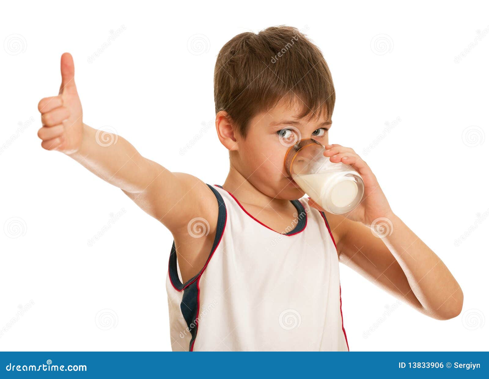 Drinking milk boy stock photo. Image of drinking, milk 13833906