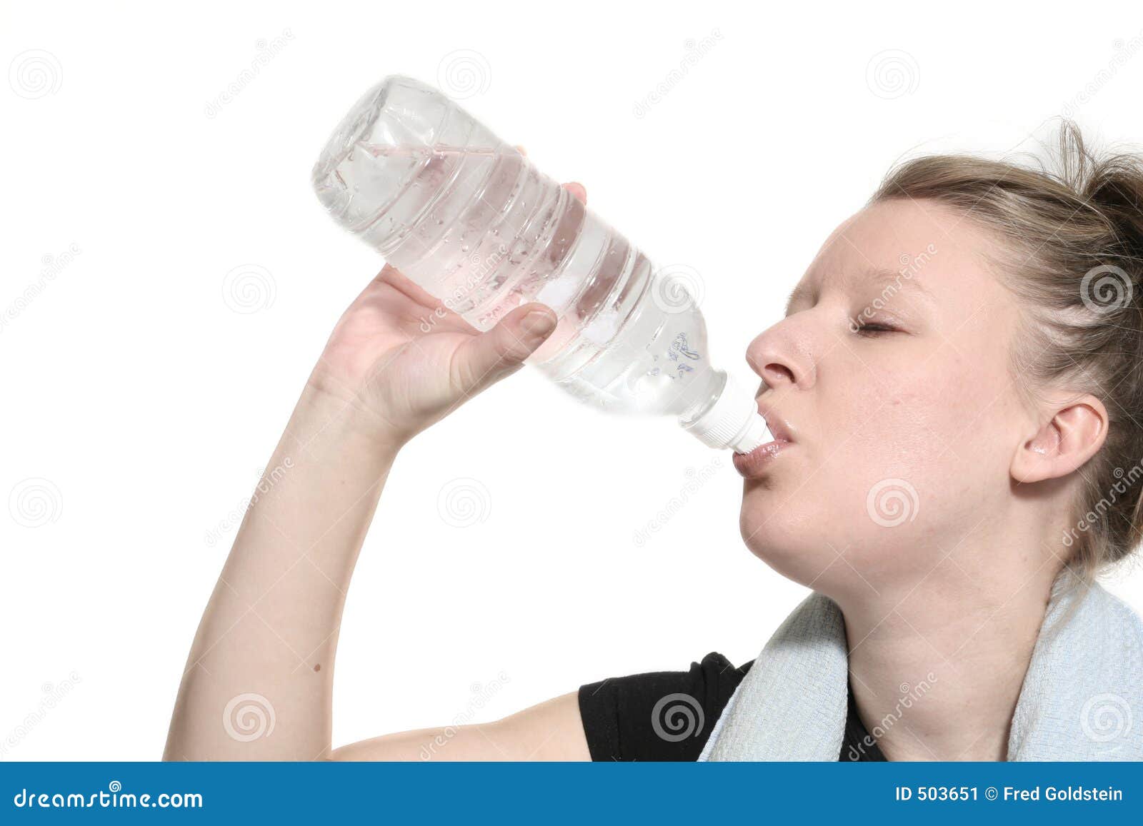 drinking water