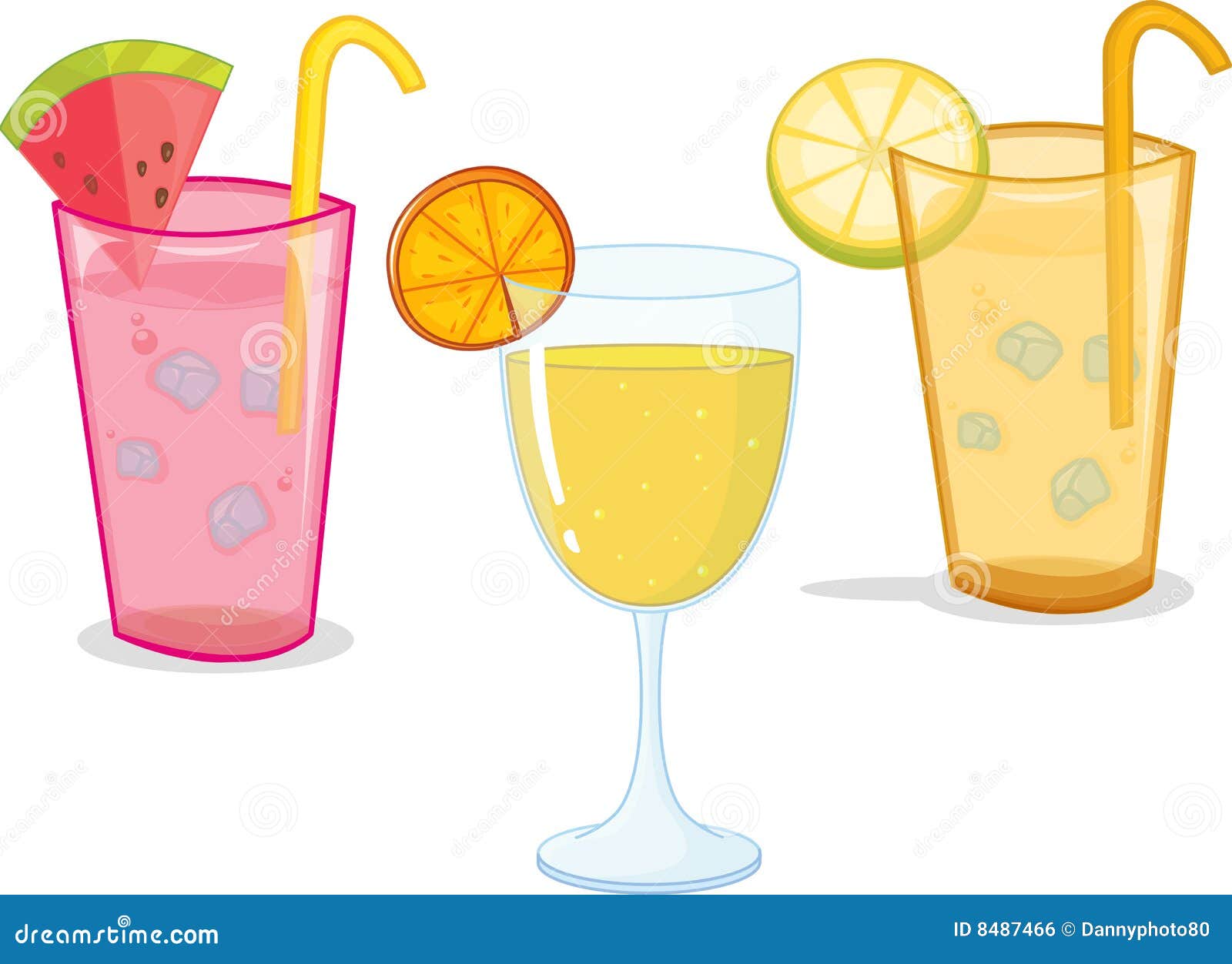 Drinks stock illustration. Illustration of vibrant, radiant 8487466